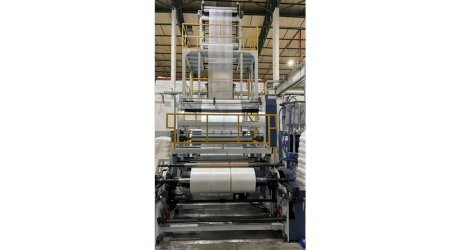 巴西，單層1200吹膜機(jī)，用于各種LDPE薄膜包裝等